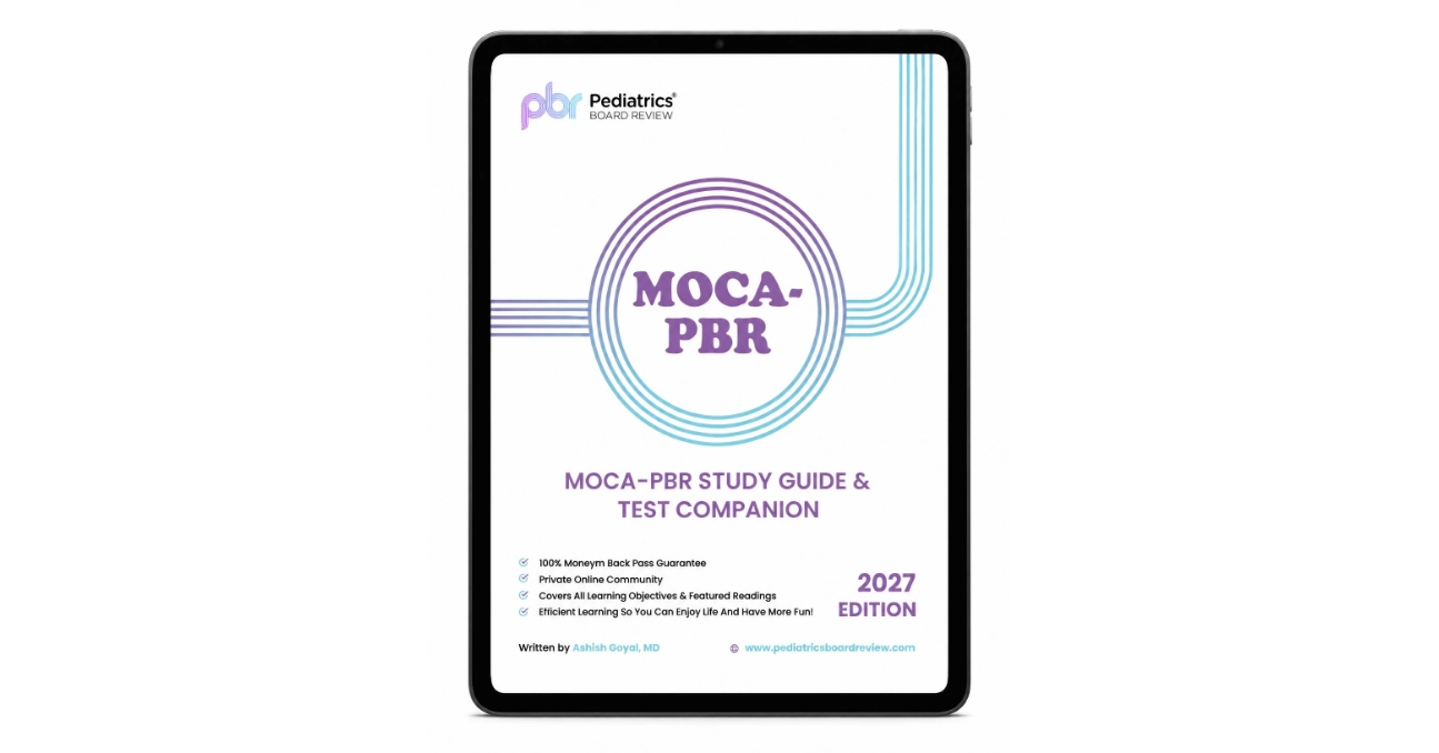 2027 MOCA-PEDS Study Guide & Test Companion Preorder MOCA-PBR-Study-Guide-and-Test-Companion-Online-91x1