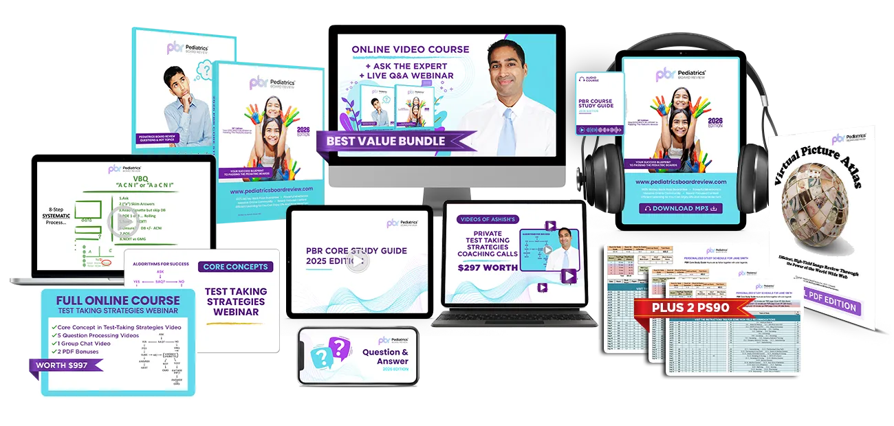 2026 Preorders Bonuses & Discounts | Pediatrics Board Review - A - preorder-now-xxx NO BRAINER BUNDLE